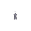 Stewardess Costume 3 pcs - Gris